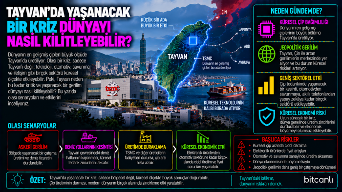 Tayvan'da Yaşanacak Bir Kriz Dünyayı Nasıl Kilitleyebilir?
